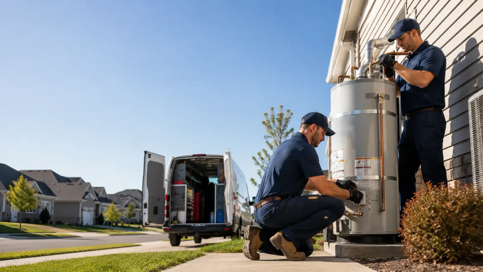 Water Heater Installation in Rivervale, AR